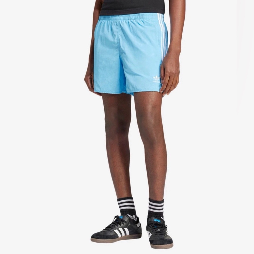 Adidas Men's Adicolor Classics Sprinter Shorts, Semi Blue Burst M